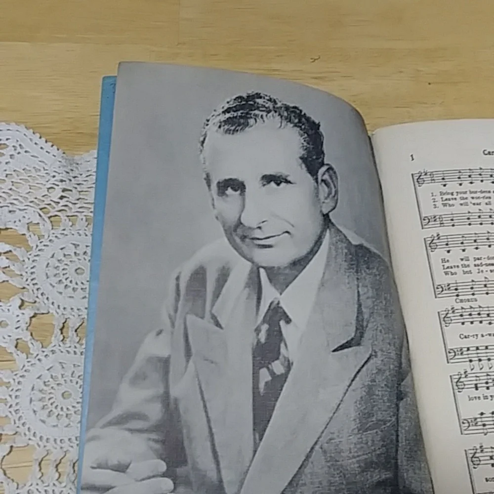 Vintage Gospel Hymnal Taylor Brothers Carry away a song